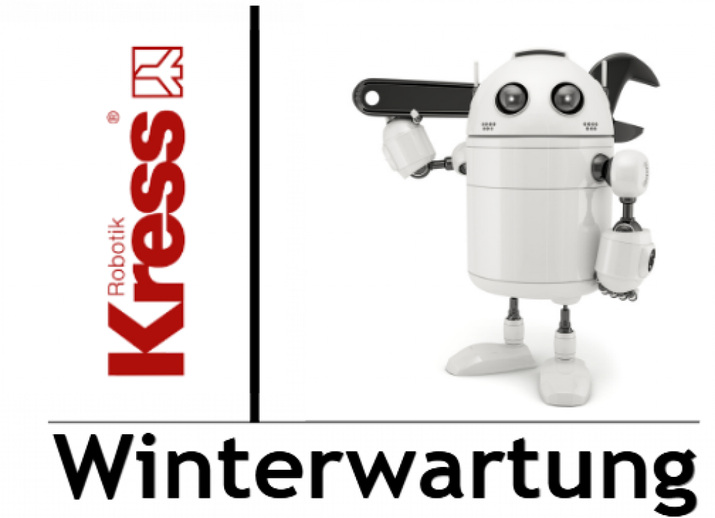 Winterwartung Kress Mission Mähroboter  (Selbstanlieferung, nur Rücklieferung inklusive)